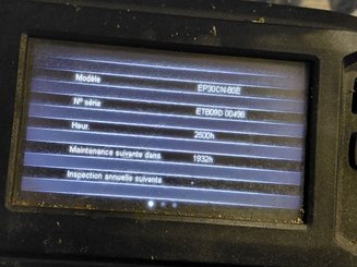 Four wheel front forklift Caterpillar EP30CN - 8