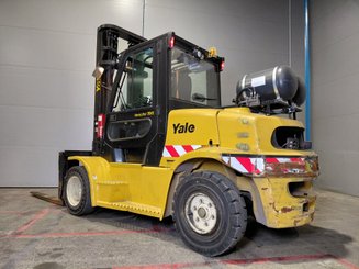 Four wheel front forklift Yale GLP70VX - 3