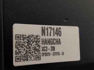 Three wheel front forklift Hangcha XC3-20i (CPDS20-XCY2G-SI)