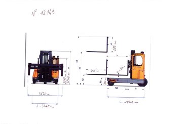Multidirectional sideloader Baumann EVS35-33/10-86,5/60 STLK - 9