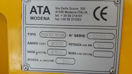 Tow tractor ATA 5500 LPG