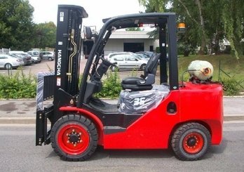 Four wheel front forklift Hangcha XF35G Injection - 1