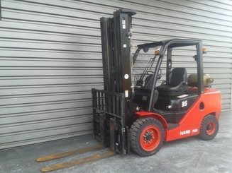 Four wheel front forklift Hangcha XF35G Injection - 1