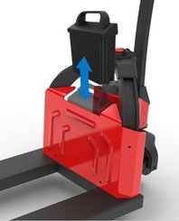 Pedestrian pallet truck Hangcha CBD12 PLUS Lithium - 2
