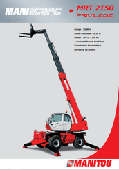 Rotating telehandler Manitou MRT2150 PRIVILEGE - 1