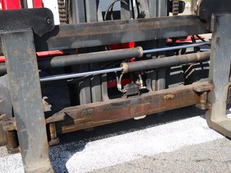Four wheel front forklift Mora M100C