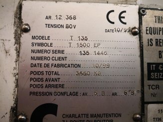 Industrial tractor Charlatte T135 - 2