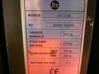 Order picker BT OS1.2CB - 8
