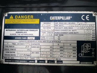 Four wheel front forklift Caterpillar EC25N