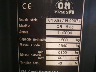 Reach truck OM XR16AC