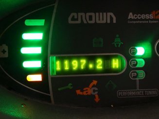 Three wheel front forklift Crown SC5320-1,6 - 6