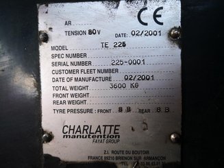 Industrial tractor Charlatte TE225 - 7
