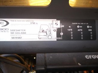 Three wheel front forklift Crown SC5340-1.6 - 5