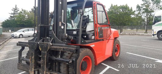 Four wheel front forklift Hangcha XF120D