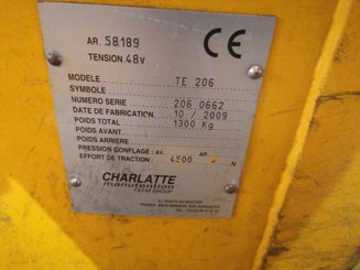 Industrial tractor Charlatte TE206 - 2
