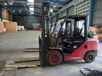 Four wheel front forklift Hangcha XF35G - 1