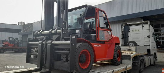 Four wheel front forklift Hangcha XF100D