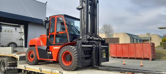 Four wheel front forklift Hangcha XF100D - 1