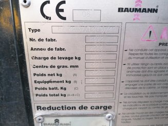 Sideloader forklift truck Baumann HX40/14/40 - 1