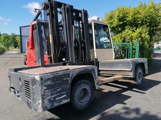 Sideloader forklift truck Hubtex S40D - 1