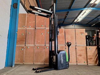 Pedestrian pallet stacker Hangcha CDD12-AC1-I avec pesage métrologique intégré