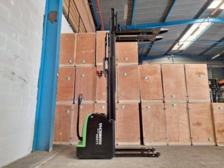 Pedestrian pallet stacker Hangcha CDD12-AC1-I avec pesage métrologique intégré - 11