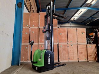 Pedestrian pallet stacker Hangcha CDD12-AC1-I avec pesage métrologique intégré