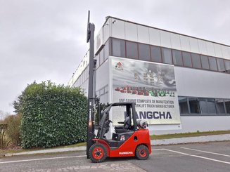 Four wheel front forklift Hangcha XF25G - 8