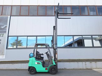 Four wheel front forklift Mitsubishi FG15N