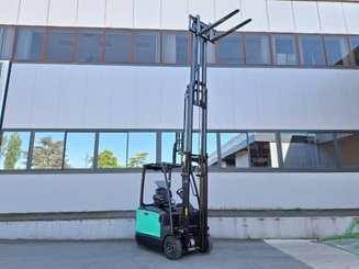 Three wheel front forklift Mitsubishi FB16N2T