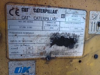 Four wheel front forklift Caterpillar DP50K2