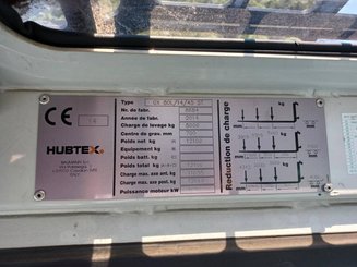 Sideloader forklift truck Hubtex GX 80L/14/45 ST