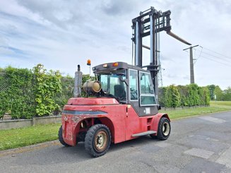 Four wheel front forklift Dan Truck 9680 GD