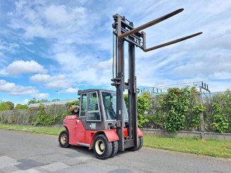 Four wheel front forklift Dan Truck 9680 GD