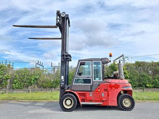 Four wheel front forklift Dan Truck 9680 GD - 7