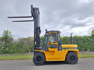Four wheel front forklift Deawoo D70S-2 - 8