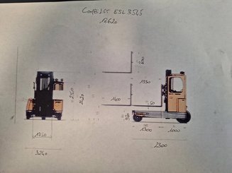 Multidirectional sideloader Combilift ESL3545 - 25