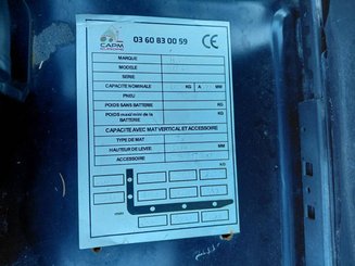 Four wheel front forklift Hangcha X4W70-I