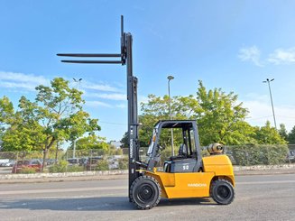 Four wheel front forklift Hangcha R50G - 8