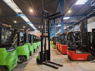 Pedestrian pallet stacker Hangcha CDD15-A2MC2-ISZ - 6
