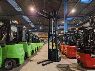 Pedestrian pallet stacker Hangcha CDD15-A2MC2-ISZ