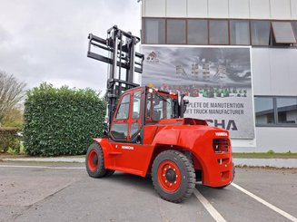 Four wheel front forklift Hangcha XF100D