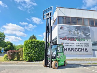 Four wheel front forklift Hangcha XC50i-600 - 6