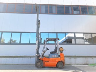 Four wheel front forklift Heli CPYD15
