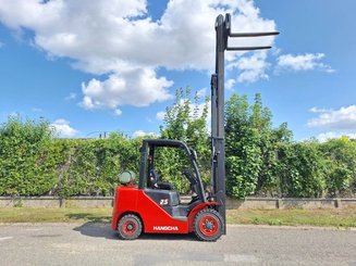 Four wheel front forklift Hangcha XF25G - 10