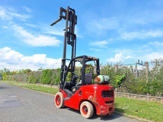 Four wheel front forklift Hangcha CPYD35 - 6