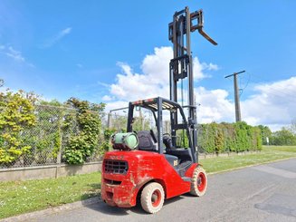 Four wheel front forklift Hangcha CPYD35 - 7