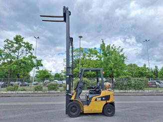 Four wheel front forklift Caterpillar GP20NT - 8
