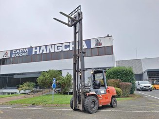 Four wheel front forklift Toyota 02-7FD40 - 1
