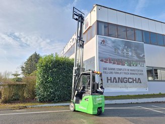 Three wheel front forklift Hangcha XC3-18i (CPDS18-XCC2G-SI)